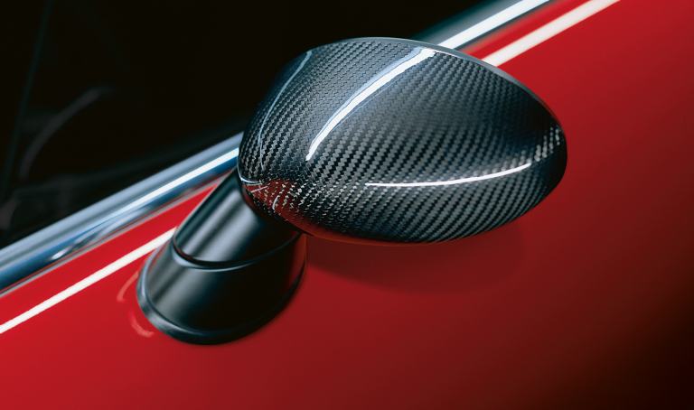 John Cooper Works Exterior mirror cap.