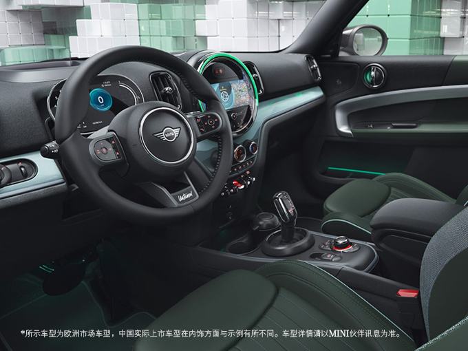 MINI Countryman Untamed Edition – interior – 360° view